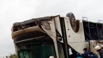 El autobús salió de la terminal Transporte Chávez.