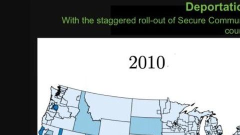 S-Comm extendió los arrestos de inmigrantes a todo el país.