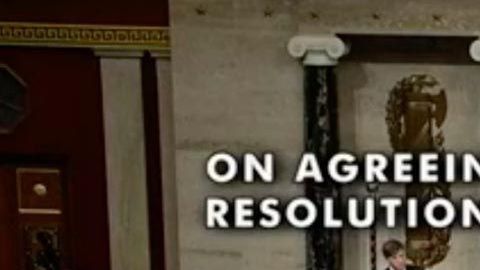 La votación por el cargo de abuso de poder contra Trump.