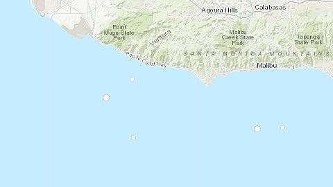 El temblor ocurrió en el mar a unas 17 millas de Long Beach.