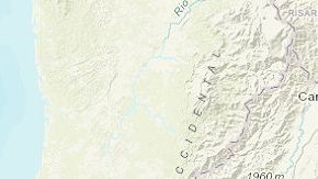 El foco sísmico fue  a 10 km de profundidad y el epicentro estuvo ubicado a 33,4 km al este de Granada.