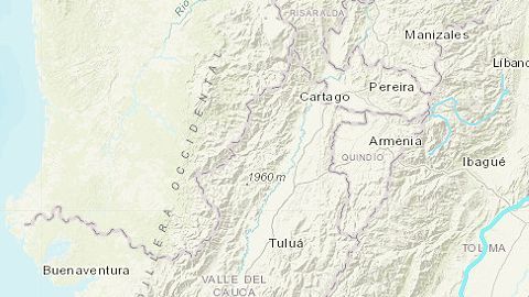 El foco sísmico fue  a 10 km de profundidad y el epicentro estuvo ubicado a 33,4 km al este de Granada.