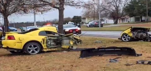 El joven perdió el control de su auto.