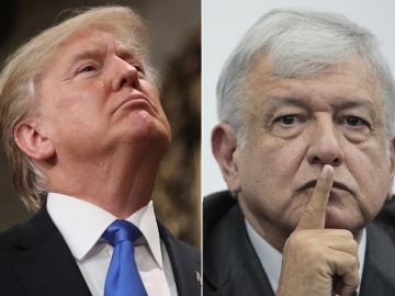 Los presidentes Trump y López Obrador mantienen una relación cordial.