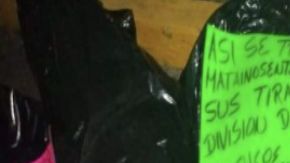 Vamos por los que apoyen al mugroso Marro, CJNG advierte y deja descuartizados