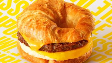 Burger king Impossible Croissan'wich
