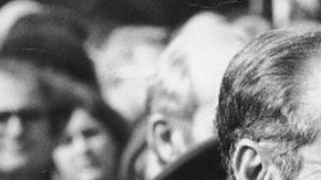 El sha Mohamed Reza Pahlevi y Jimmy Carter.