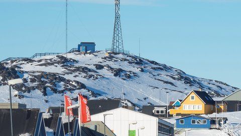 Un tercio de los habitantes de Groenlandia vive en la capital, Nuuk.