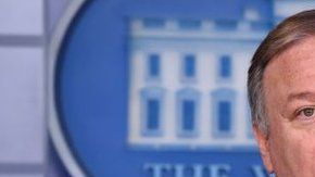 El secretario de Estado, Mike Pompeo, y el secretario del Tesoro, Steven Mnuchin.