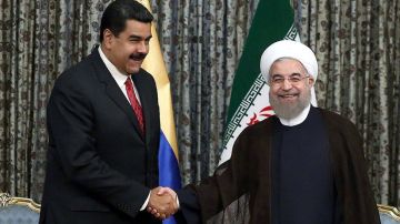 Hasan Rohani y Nicolás Maduro: los presidentes de Irán y Venezuela son aliados políticos.
