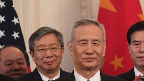 Trump presentó su acuerdo con China como el "más grande" que haya en el mundo.