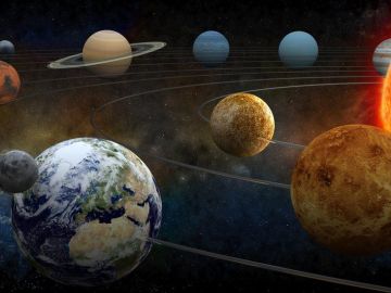 Entre los planetas del sistema solar hay una franja de espacio vacío que los divide en dos clases.