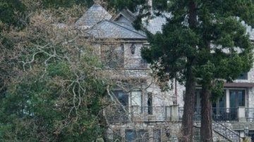 La residencia de la pareja en la isla de Vancouver.