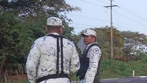 Operativos de seguridad por Caravana Migrante.