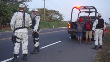 Operativos de seguridad por Caravana Migrante.