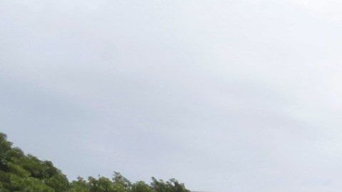 Vista de una de las protestas masivas en San Juan Puerto Rico durante el "verano de 2019".