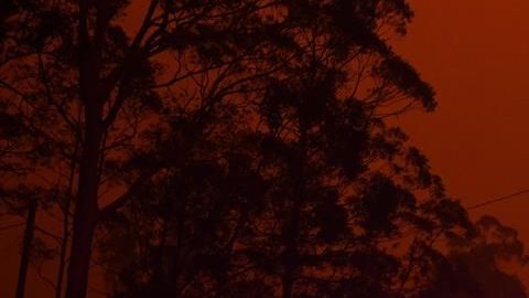 Incendios en Australia.