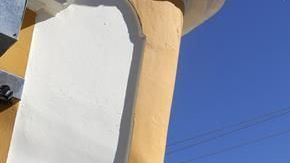 Vista de unas casas derrumbadas por la fuerza del sismo de magnitud 6,4 en Guayanilla (Puerto Rico).