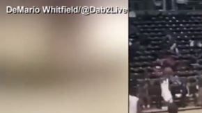 El video capta el caos.