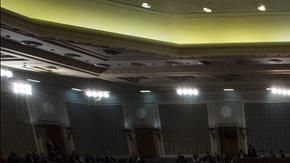 La breve ceremonia puso en foco en lo trágica que era la pérdida para Los Ángeles.