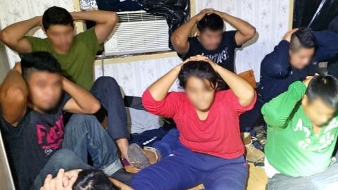 Los 31 indocumentados fueron detenidos.