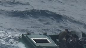 Un bote rápido cargado con 1,665 kilos de cocaína.