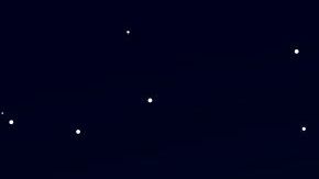 Los meteoros se ven como estrellas fugaces.