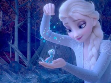 Elsa de Frozen.