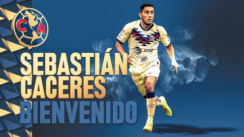 Sebastián Cáceres es el nuevo defensor del América.