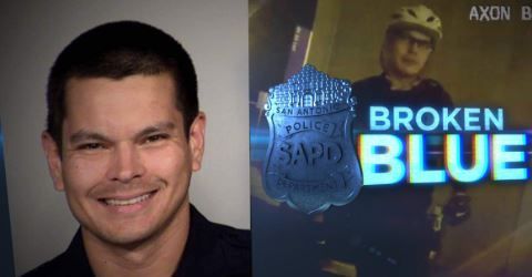 El oficial Matthew Luckhurst .