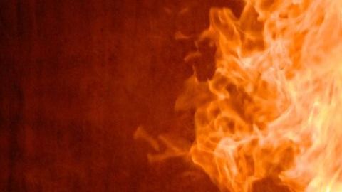 Los bomberos rescataron a siete personas.