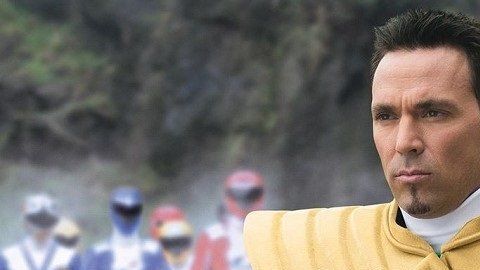 Jason David Frank como el Power Ranger verde