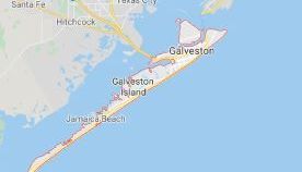 La Isla de Galveston, Texas.
