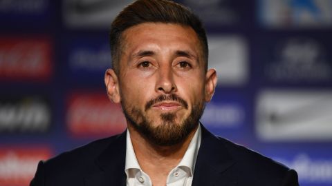 Héctor Herrera , jugador del Atlético de Madrid.