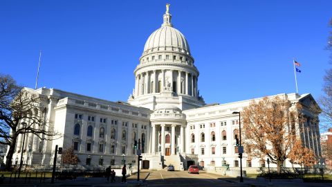 Capitolio de Wisconsin en Madison.