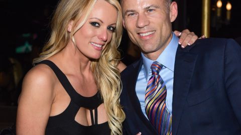 Stormy Daniels y Michael Avenatti.