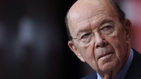 El secretario de Comercio Wilbur Ross.