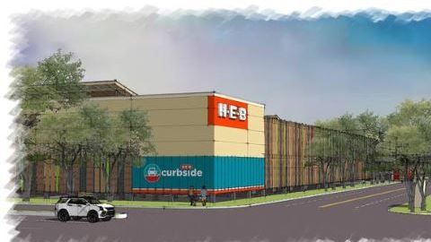 El H-E-B de Meyerland.