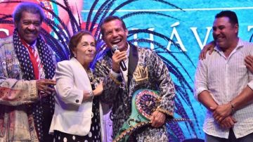 Ambas leyendas del pugilismo se encontraron por última vez en la Convención del CMB en Cancún a finales de 2019