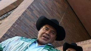 Integrantes de la Banda Machos, creadores del ritmo de 'la quebradita'.