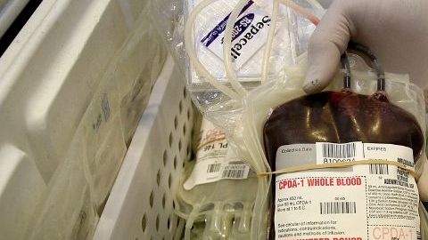 Debido al verano, se han reducido en 80% las donaciones de sangre  en las escuelas.