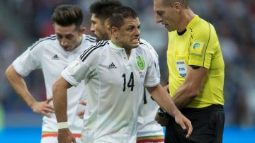 Javier Hernández regresó a dar show.