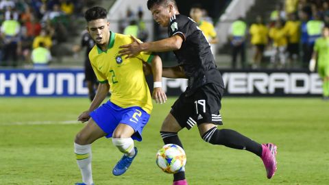 El lateral derecho fue pieza clave para que Brasil ganara la Copa del Mundo sub 17 del 2019.