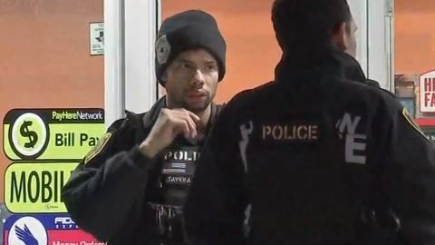 Escena del asesinato.