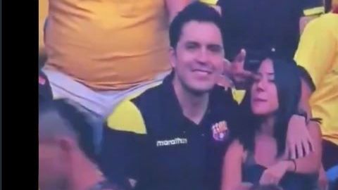 La actitud del joven lo delató.