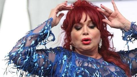 Iris Chacón en la fiestas de la SanSe.