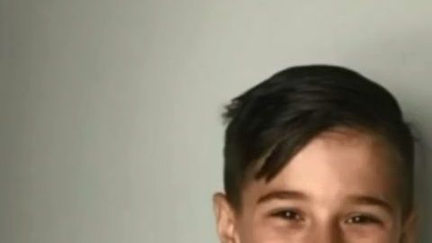 Luca Calanni acababa de cumplir 11 años