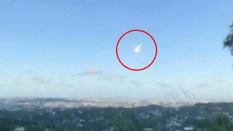 Ciudadanos de varios pueblos del país reportaron haber visto una “bola de fuego”.