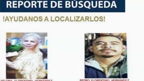 Delfina Florentino Hernández; su esposo, Jorge Olaf Plascencia;  y el  hermano de éste,  Pedro,  llevan más de dos semanas desaparecidos.