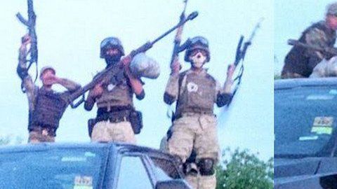 Sicarios del Cártel del Noreste se fotografían armados y en sus trocas antes de enfrentar a policías